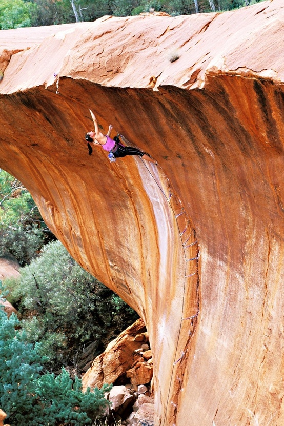 Photo:  A climber, very strong 